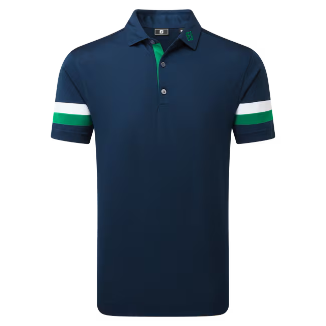 Footjoy Sleeve Stripe Pique Polo Manica Corta