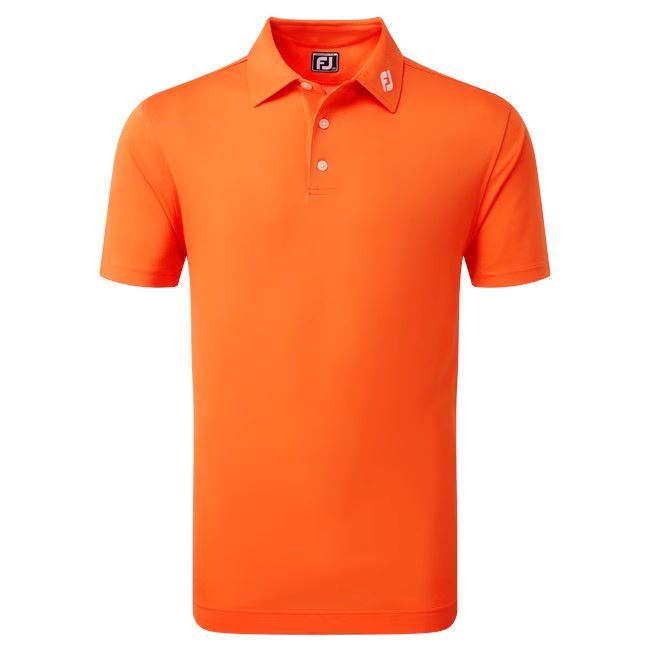 Footjoy Pique Solid Polo Manica Corta