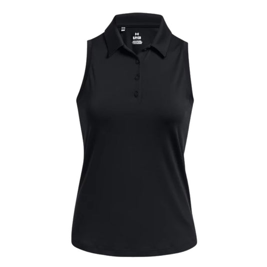 Under Armour Playoff Polo Smanicata da Donna