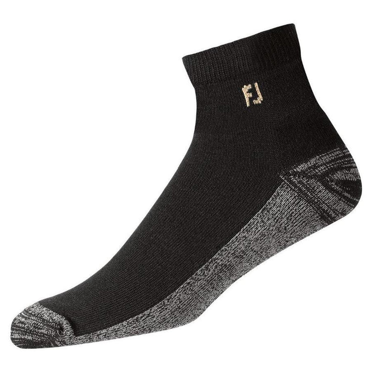Calza da golf Footjoy Tour Compression Sport Nera/Grigia