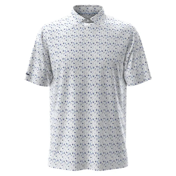 Polo Ralph Lauren RLX Tailored-Fit Performance Polo CHIN CHIN Manica Corta