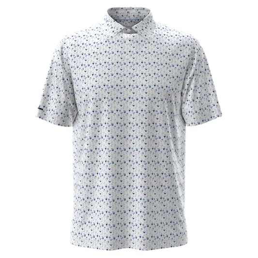 Polo Ralph Lauren RLX Tailored-Fit Performance Polo CHIN CHIN Manica Corta