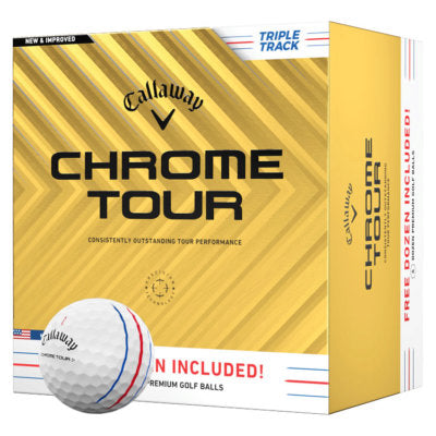 Callaway Chrome Tour Triple Track- Bundle 4 doz.