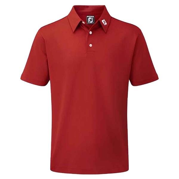 Footjoy Pique Solid Short Sleeve Polo 