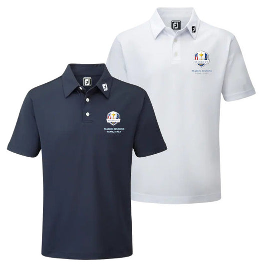 Footjoy Stretch Pique Solid Ryder Cup 2023 Polo