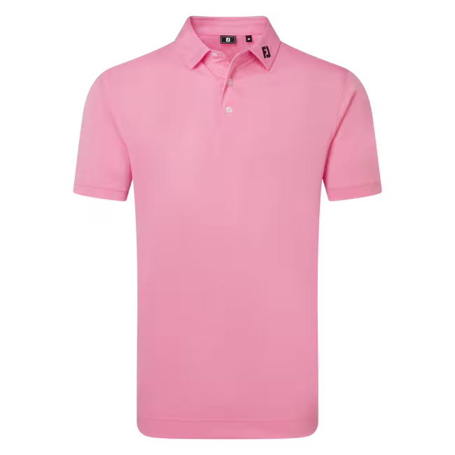 Footjoy Pique Solid Polo Manica Corta