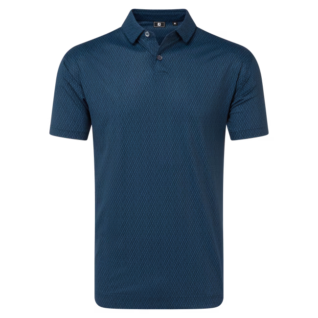 Footjoy Modernist Geo Pique Polo Manica Corta