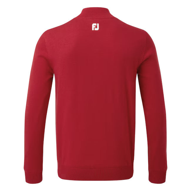 Footjoy Wool Blend 1/2 Zip Lined Pullover