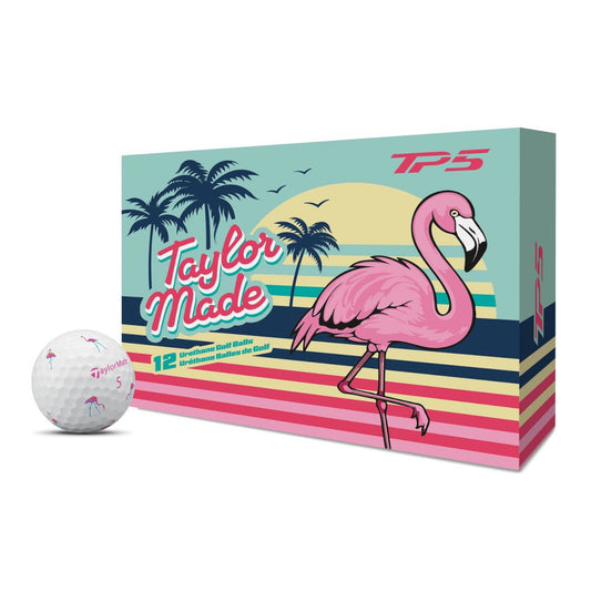 TaylorMade TP5 Flamingo - 12 palline
