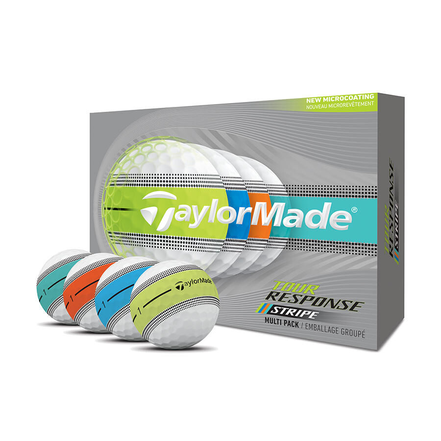 TaylorMade Tour Response Stripe 2025 - 12 Palline