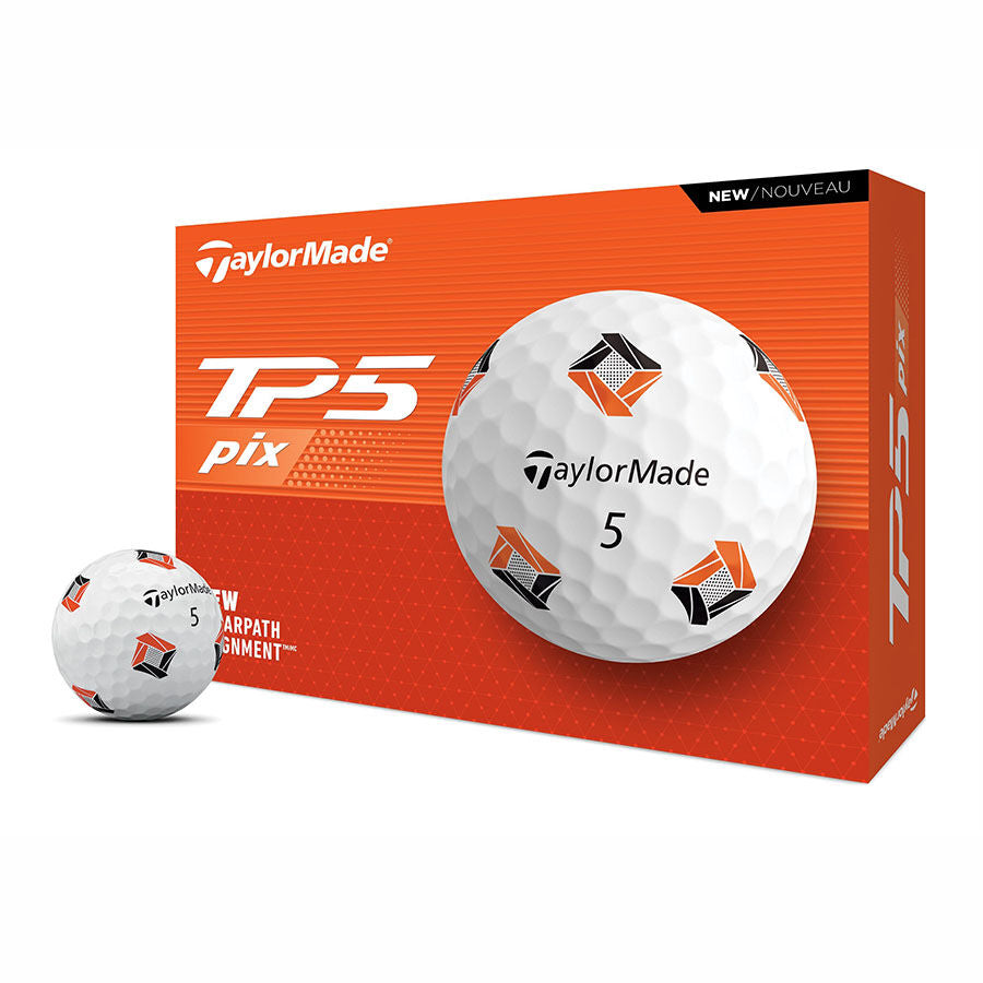 TaylorMade TP5/TP5x Pix - 12 Palline