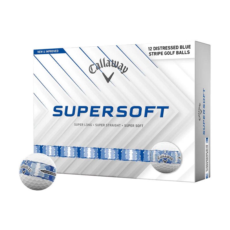 Callaway Supersoft Distressed Blue - 12 Palline