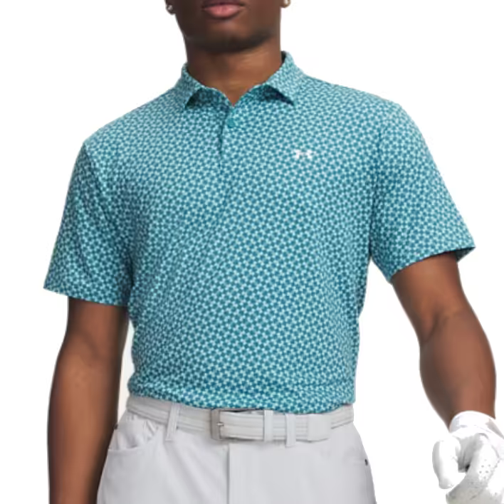 Under Armor T2G Printed Short Sleeve Polo 