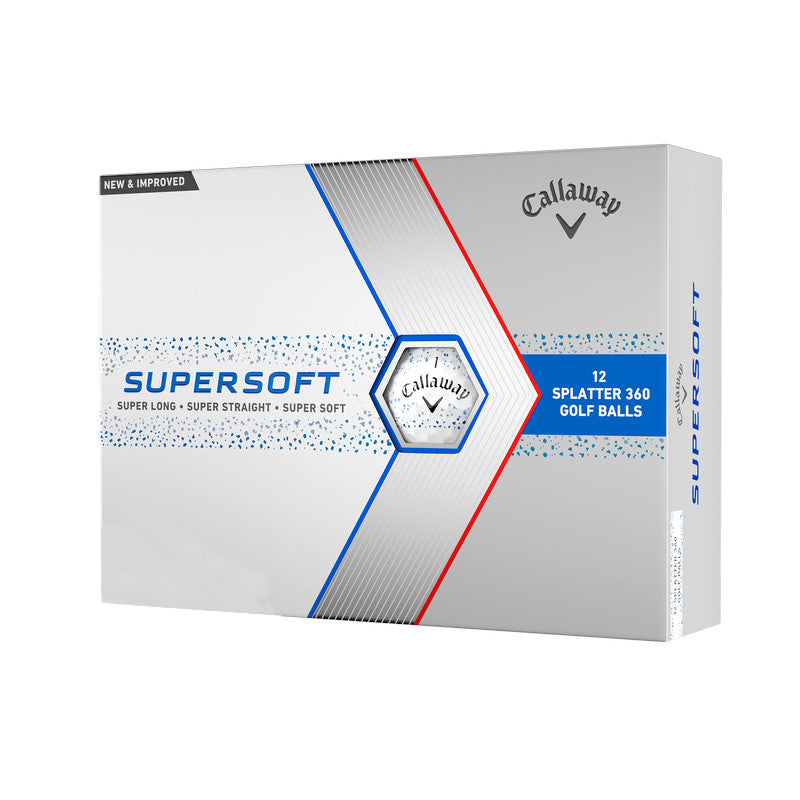 Callaway Supersoft Splatter - 12 Palline