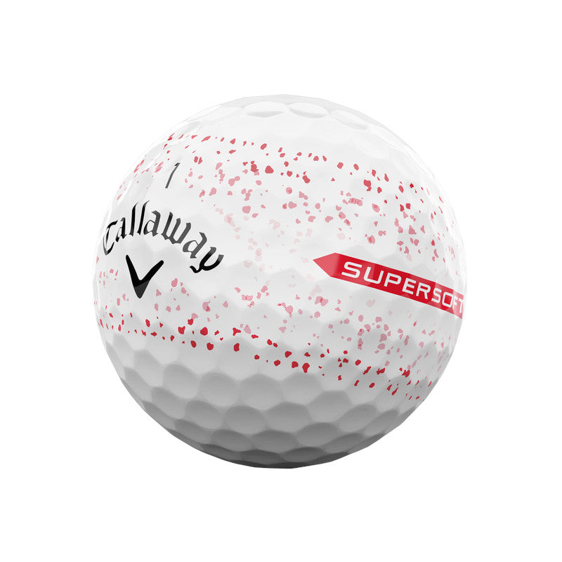 Callaway Supersoft Splatter - Red