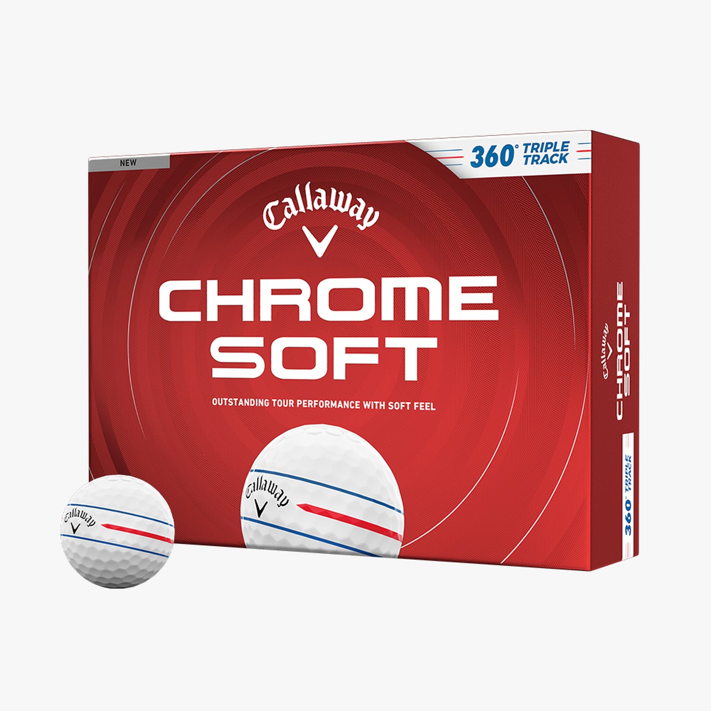 Callaway Chrome Soft 2026 Triple Track 360 - 12 Balls
