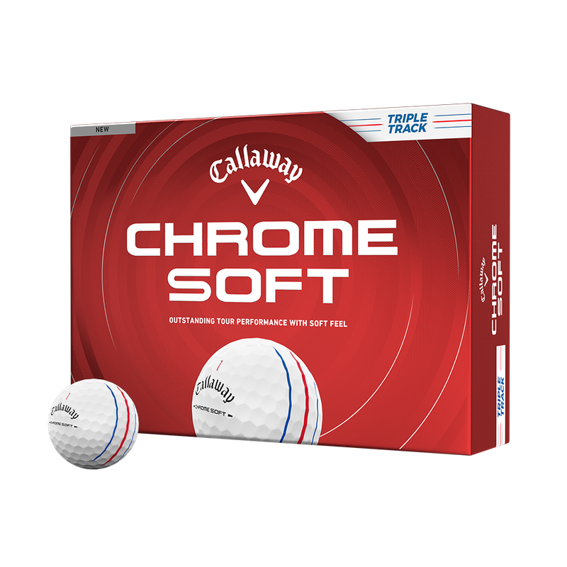 Callaway Chrome Soft 2026 Triple Track - 12 Palline