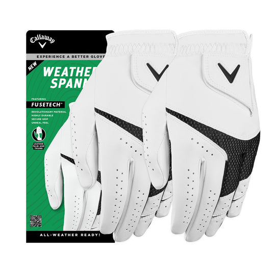 Callaway Weather Spann New Guanti . Confezione da 2 da Uomo