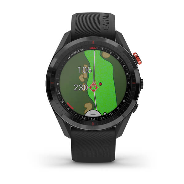 Garmin Approach S62 vista frontale fairway