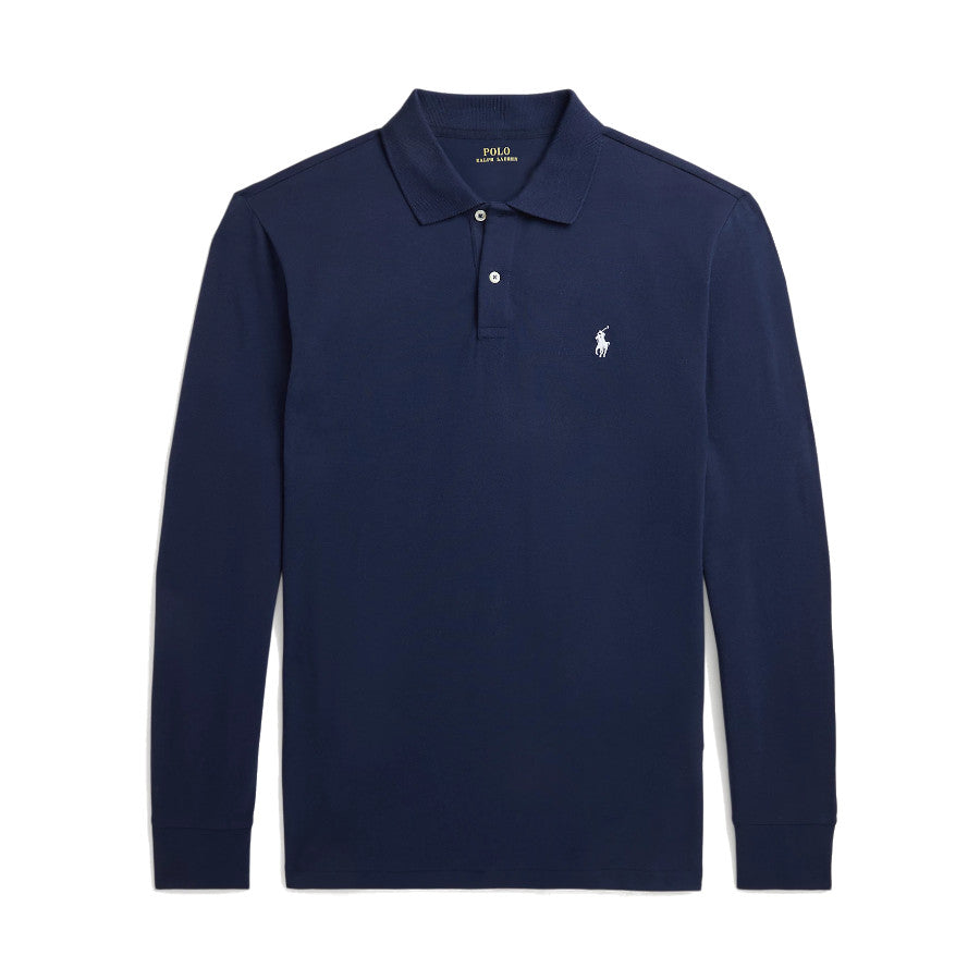 Polo Ralph Lauren RLX Tailored-Fit Polo Manica Lunga