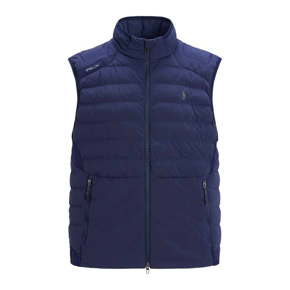 Polo Ralph Lauren RLX Smanicato Trapuntato con Cerniera