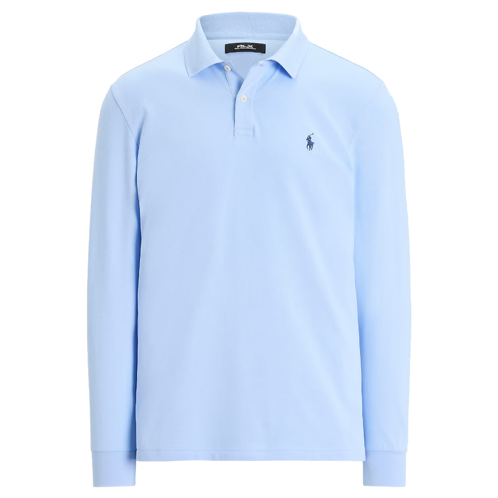 Polo Ralph Lauren RLX Tailored-Fit Polo Tecnica Manica Lunga