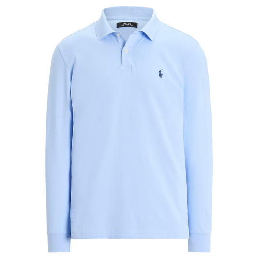 Polo Ralph Lauren RLX Tailored-Fit Polo Tecnica Manica Lunga