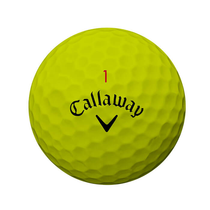 Callaway Chrome Soft 2018 Golf Ball Yellow