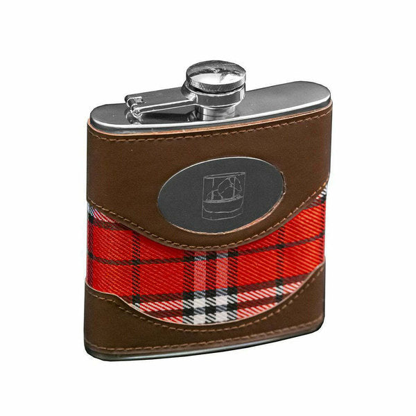 World of Whiskeys Flask