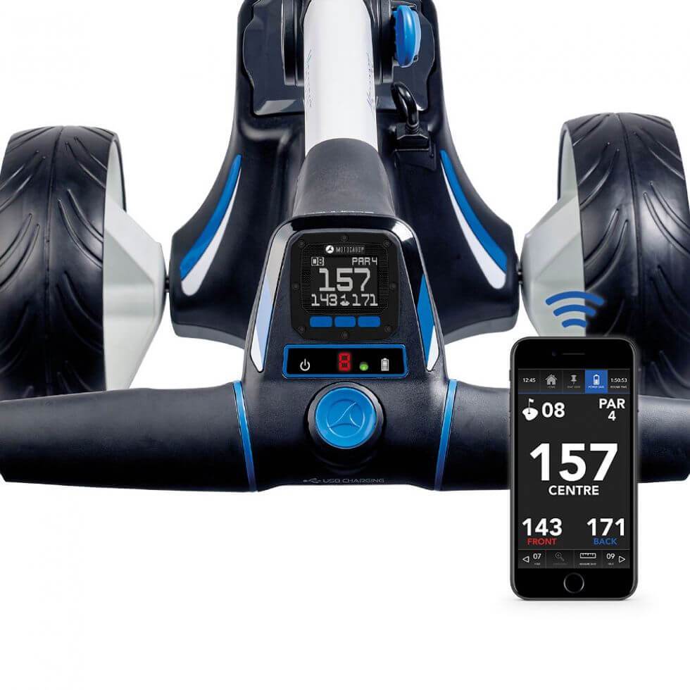 Motocaddy M5 Connect manico e display