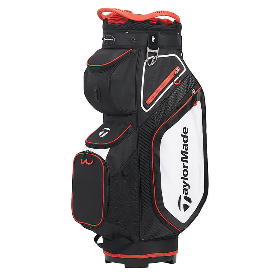 TaylorMade Pro Cart 8.0 Sacca Nero/Rosso/Bianco