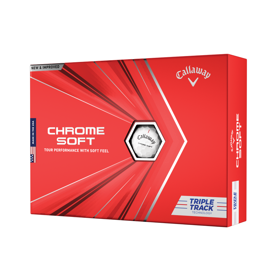 Callaway Chrome Soft Triple Track - 12 Palline