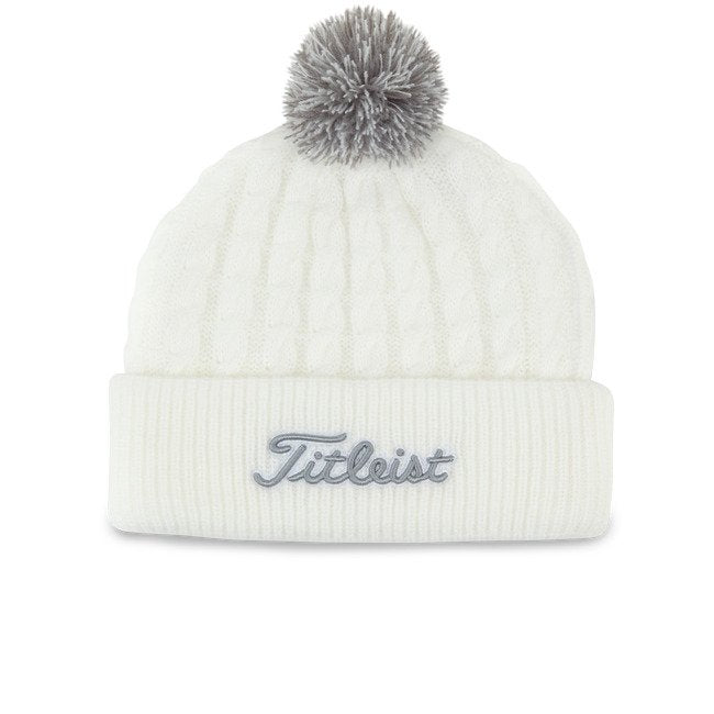 Titleist Cable Knit Pom Pom Cappello Invernale