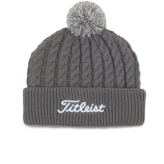 Titleist Cable Knit Pom Pom Cappello Invernale