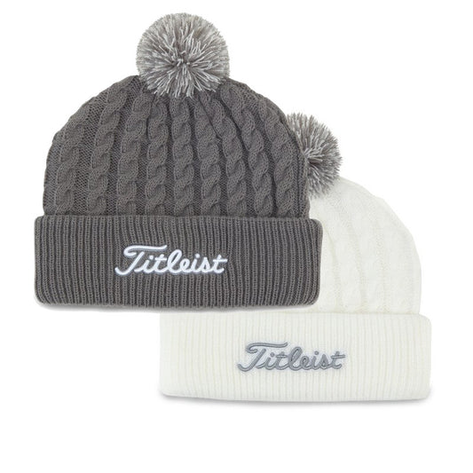 Titleist Cable Knit Pom Pom Cappello Invernale